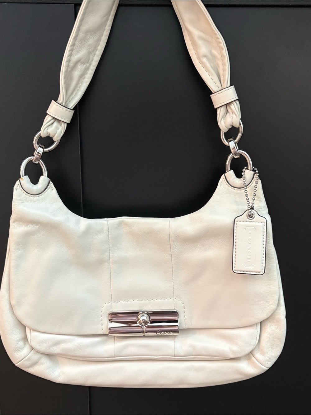 NWT Coach Kristen Hobo Leather Shoulder Bag